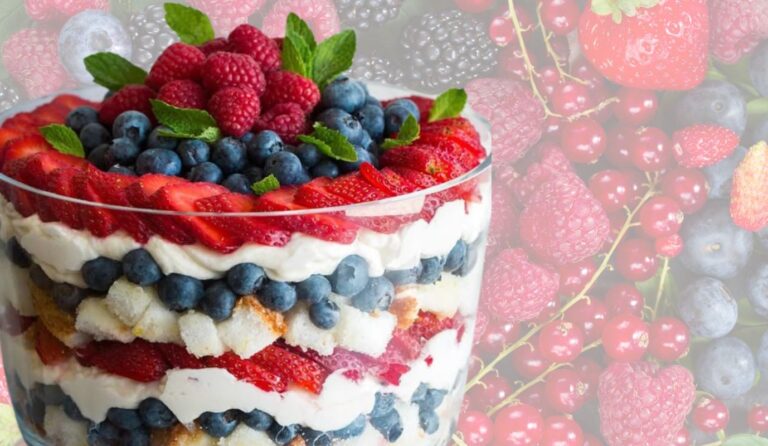 Vanilla Berry Trifle